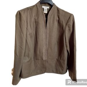 Sag Harbor Olive Green Blazer - Womens Size 18